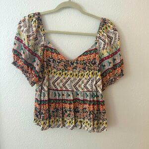 O’Neill XL flowy boho top